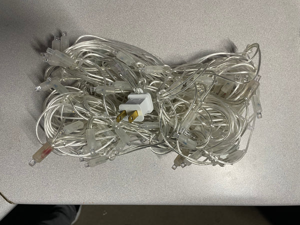 100L Net Lights -Clear wire (Warm White)