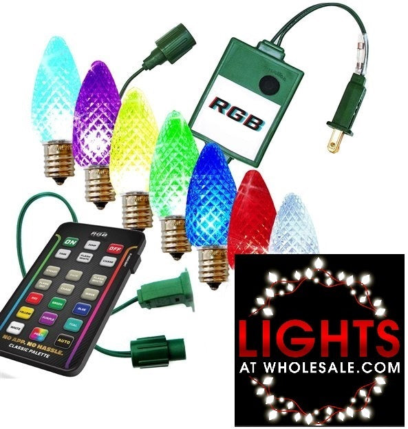 Residential C9 RGB Kit (Includes 25 Bulbs)