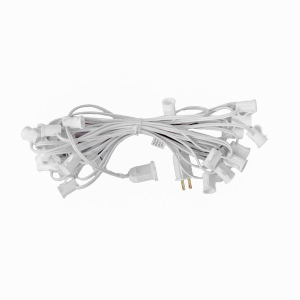 C7 25' Stringer 12" Spacing White Wire