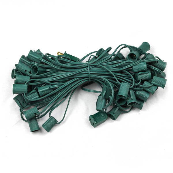 C9 50' 12" Spacing Green Wire Stringer