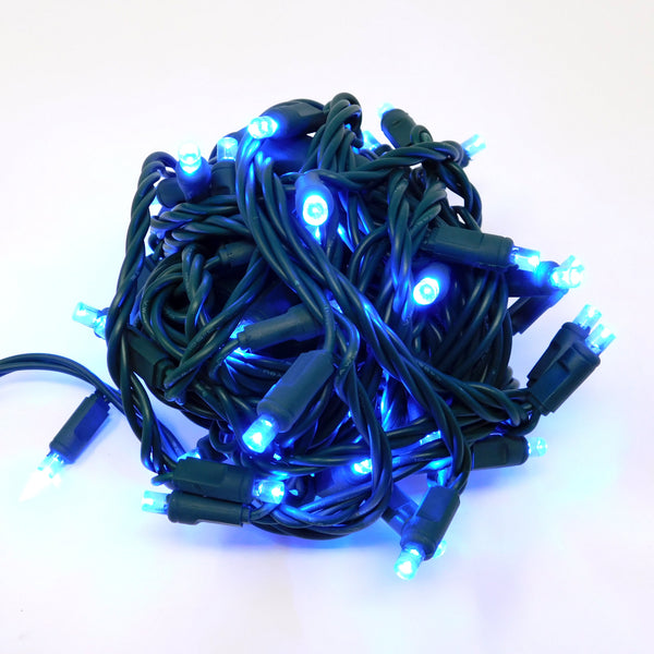 70L 4" Concave Blue LED Mini Lights (Ball)