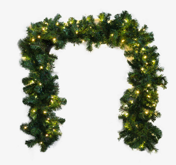 9' x 14" Pre-Lit Garland (not included in flate rate shipping)