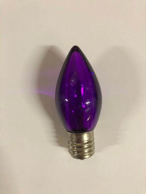 C9 SMD Smooth Purple LED Bulb