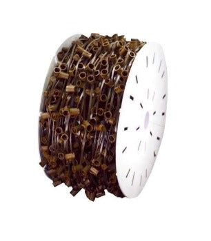 C9 1000' 12" Spacing Brown Socket Wire Spool